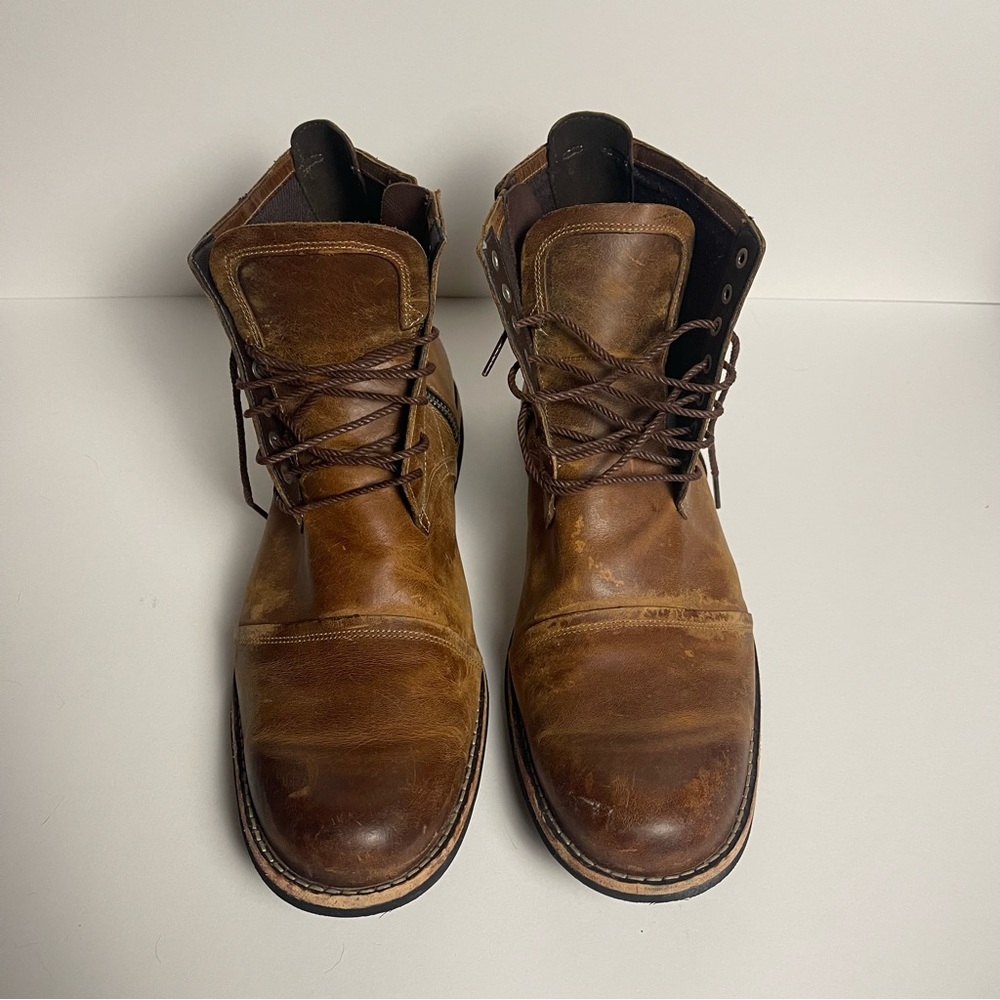 Timberland Brown Leather Boots Size 12 Mens US